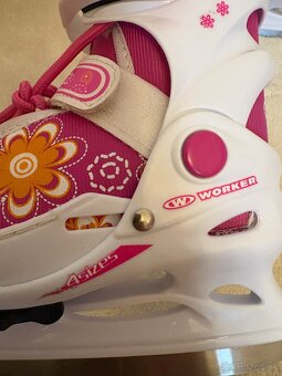 Detské dievčenské korčule Worker,(25-29) - 5