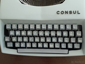 Retro pisaci stroj Consul - 5