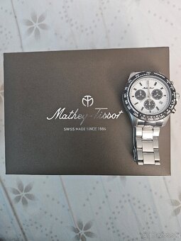 Mathey Tissot 1886 chronograph panda Swiss made - 5
