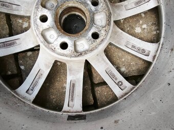 Hlinikové disky Škoda OCTAVIA letné 225/45/ R17 - 5