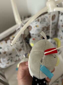 Kolotoč nad postieľku BABY MIX - sliepočky - 5