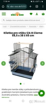 Klietka s príslušenstvom - 5