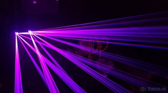 RGB projekcný Laser 1000 mW DJ WORLD - 5