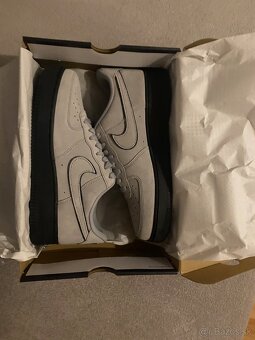Nike Air force šedo/čierne - 5