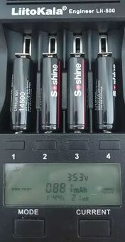 Predám Li-ion bateria 14500 900mAh - 5