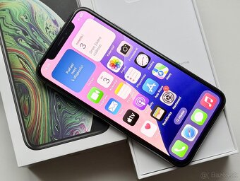 iPhone Xs Space Gray BATERIE 100% TOP - 5