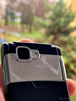 NOKIA N76 BLACK/CHROME TOP STAV, VHODNÁ NA NÁHRADNÉ DIELY - 5