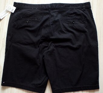 Čierne pánske krátke nohavice, v. XL/XXL - 5