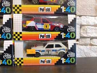 Modely Polistil 1:40 - Made in Italy 80. léta. - 5