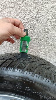 5x112 R16 HLINÍKOVÉ DISKY 205/60 R16 ZIMNÉ PNEUMATIKY - 5