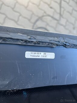 bočné sklo vw transporter t5 T6 pravé zadné krátka verzia - 5