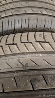 Predám 2ks jazdené letné 255/45r20-105V Continental - 5