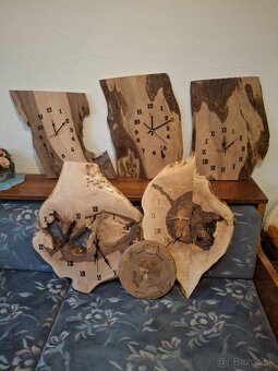 Predám nástenné hodiny z dreva - 5