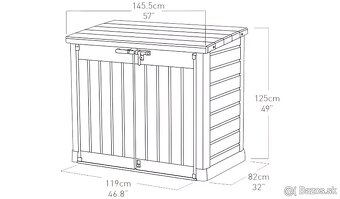 Úložný box Keter 1200l - 5