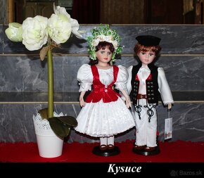 Predám nové slovenské krojované bábiky č. 2 - 5