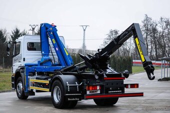 MERCEDES AXOR 18T HÁKOVÝ NOSIČ KONTAJNEROV HYDRAULICKÁ RUKA - 5