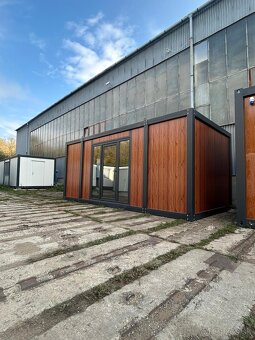 Obytný kontajner o rozměru 3 x 6 m s francouz. dveřmi - 5