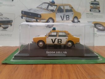 Škoda 105 L Verejná Bezpečnosť 1:43 DeAGOSTINI - 5