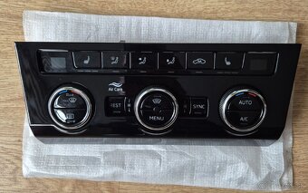 SKODA PANEL KLIMATIZACE, KURENIA, CLIMATRONIC - 5