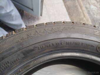 Zimné pneumatiky 215/60 R17 C 2x2 - 5