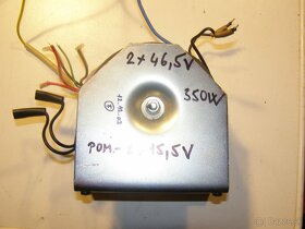 Transformátory výstupné aj sieťové,zosilňovače 120W... - 5
