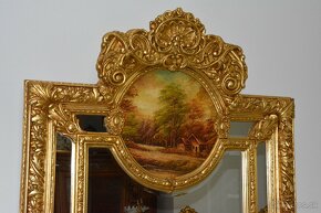 Zámecké zrcadlo s obrazem - 210 cm - krásné - 5