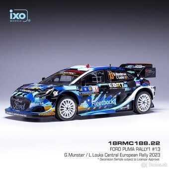 Modely Ford Puma Rally1 1:18 IXO - 5