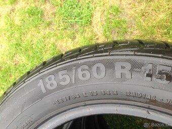 Predám Letné pneumatiky 185/60 R15 - 5