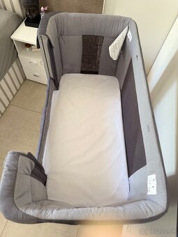 CHICCO POSTIEĽKA NEXT2ME FOREVER - MOON GREY - 5