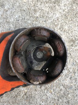 Jawa perak zapalovanie / stator - 5