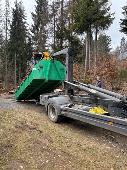 Mercedes 15T HÁKOVÝ NOSIČ KONTAJNEROV HYDRAULICKÁ RUKA - 5