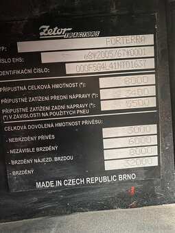 Predám Zetor Forterra 135 - 5