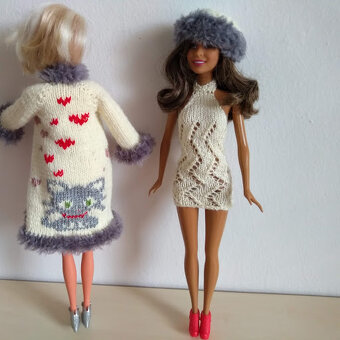 Kožuch plášť rolák na babiky barbie všetky rainbow high ken - 5