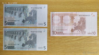 Nové € bankovky z roku 2002 - 5