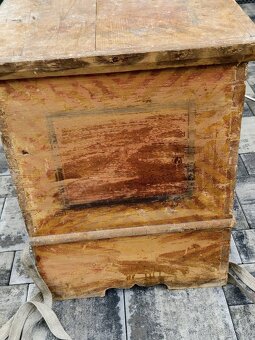 Stará drevená truhlica - 5