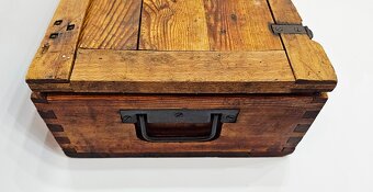 Nemecká drevená bedňa STG44 WW2 - 5