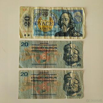 Československé staré bankovky - 5