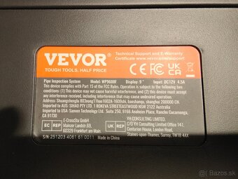 Inšpekčná kamera VEVOR WP9608F - 5