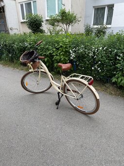 Štýlový dámsky mestský bicykel s košíkom – ako nový - 5