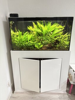 Akvárium s komodou komplet zariadené 150l - 5
