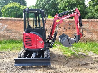 minibager Yanmar ViO23-6 RV2024 japonské rýpadlo (2,5 ton) - 5