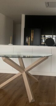 Jedálenský stôl Kave Home, priemer 120cm + DOVOZ ZDARMA - 5