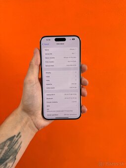 Apple iPhone 15 Pro Max 256gb - Natural Titanium - 5