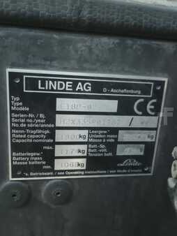 Elektrický vysokozdvižný vozík Linde E18P-02 / batt 2018 - 5