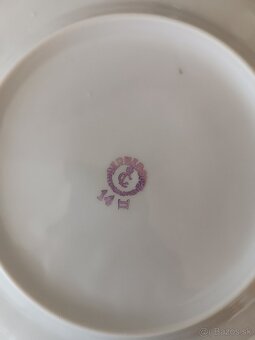 Bernadotte porcelánová sada dezertnych tanierov - 5