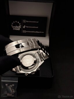 Seiko mod Daytona Black - 5