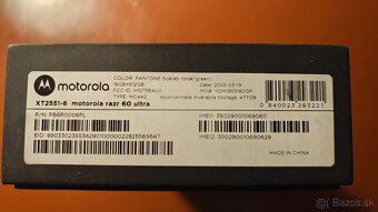 Motorola Razr 60 Ultra – zelený + bezdrôtová nabíjačka - 5