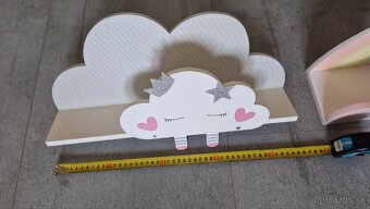 Dievčenské nástenné dekoračné poličky - 5