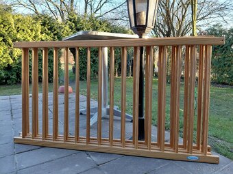 Drevená ohrádka 120x120 - 5