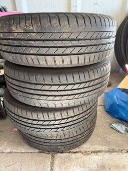 215/45 R17 - 5x112 letné Pneu + elektróny - 5